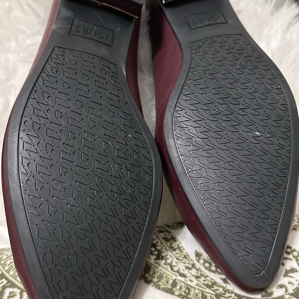 NEW Jones New York Women's Quilted Loafers - Maroon, Size 11 - Picture 5 of 5